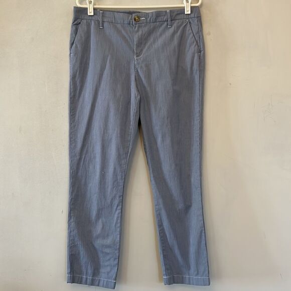 Tommy Hilfiger blue white striped chinos Size 10 EUC - Picture 2 of 7